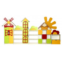 Set de mobila "Poienita cu flori"  Set de mobila "Poienita cu flori"