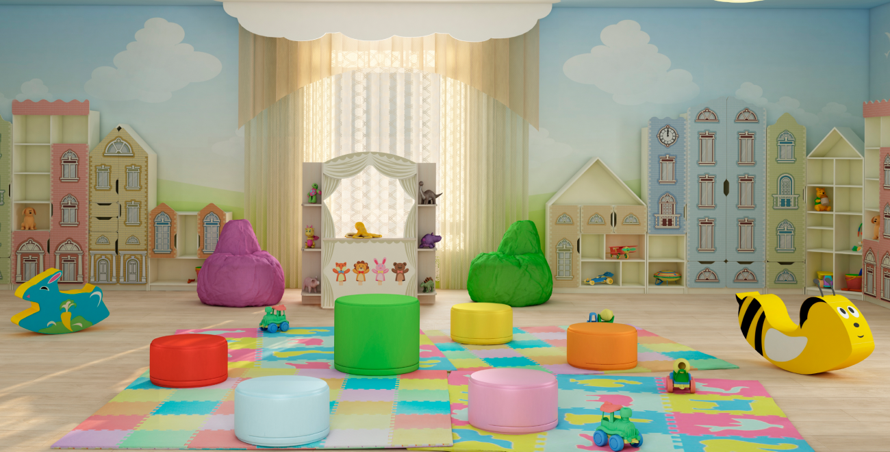 Мягкие игровые модули для детей