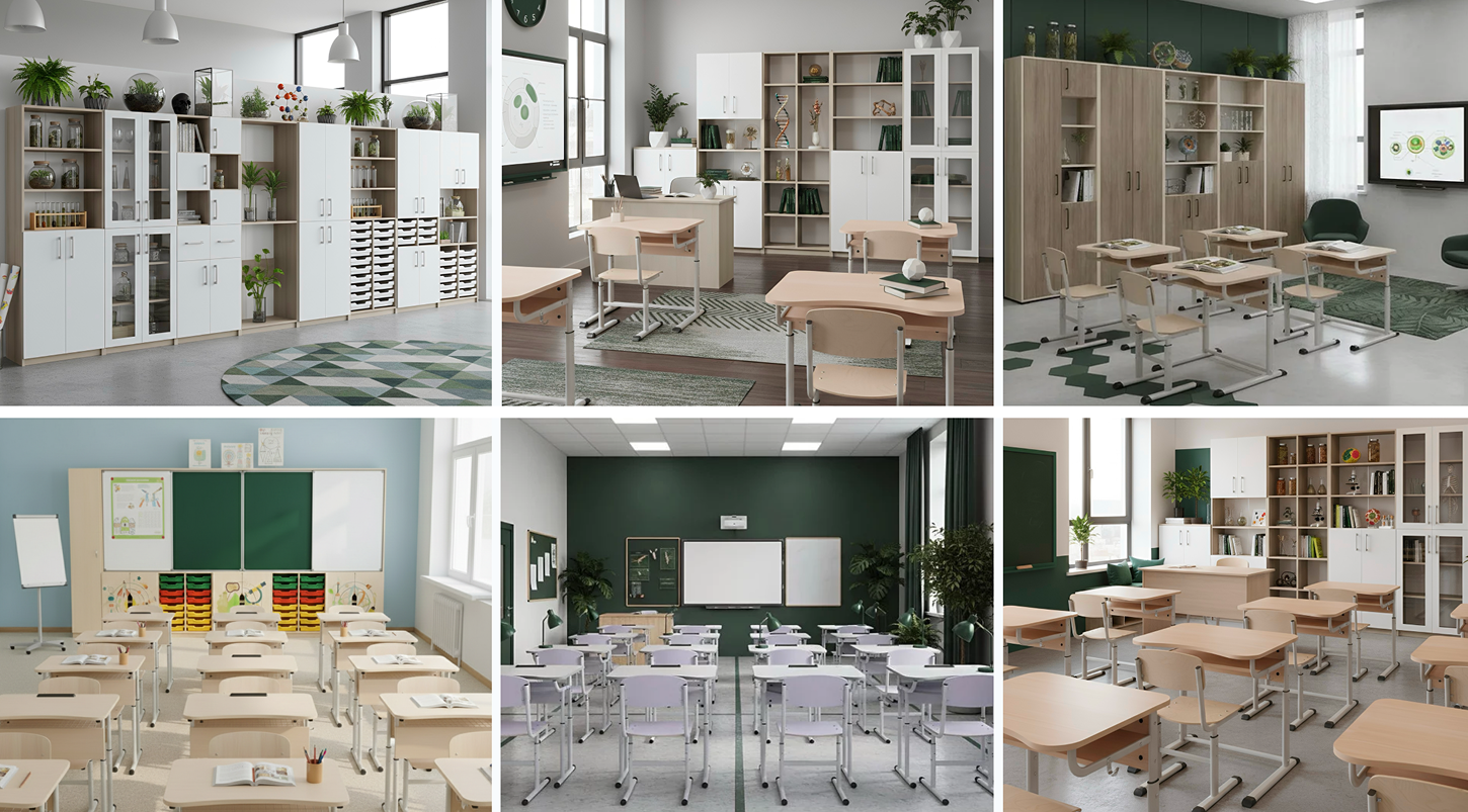 Современная мебель для школ и офисов