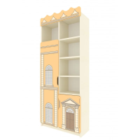 Dulap pentru copii „Orașul Vechi” cu imprimare foto, sectia nr.7