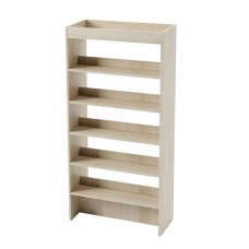 Стеллаж двухсторонний, 5 полок