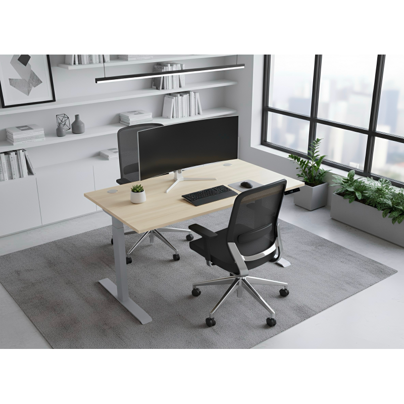 Стол с электрической регулировкой, двухмоторный 2-ступенчатый