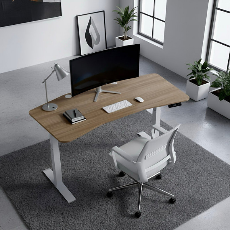 Стол с электрической регулировкой, двухмоторный 2-ступенчатый