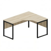 Бюро ъглово с метална рамка