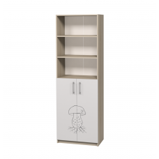 Шкаф полузакрытый с фотопечатью