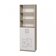 Шкаф полузакрытый с фотопечатью