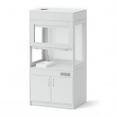 Шкаф вытяжной демонстрационный с мойкой и розетками