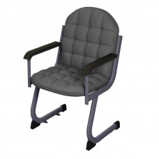 Кресло для актового зала мягкое 1-местное