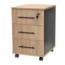 Офисная тумба с 3 выдвижными ящиками