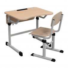 Одноместный комплект школьной мебели