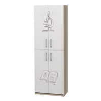 Шкаф закрытый с 4-мя дверцами с фотопечатью