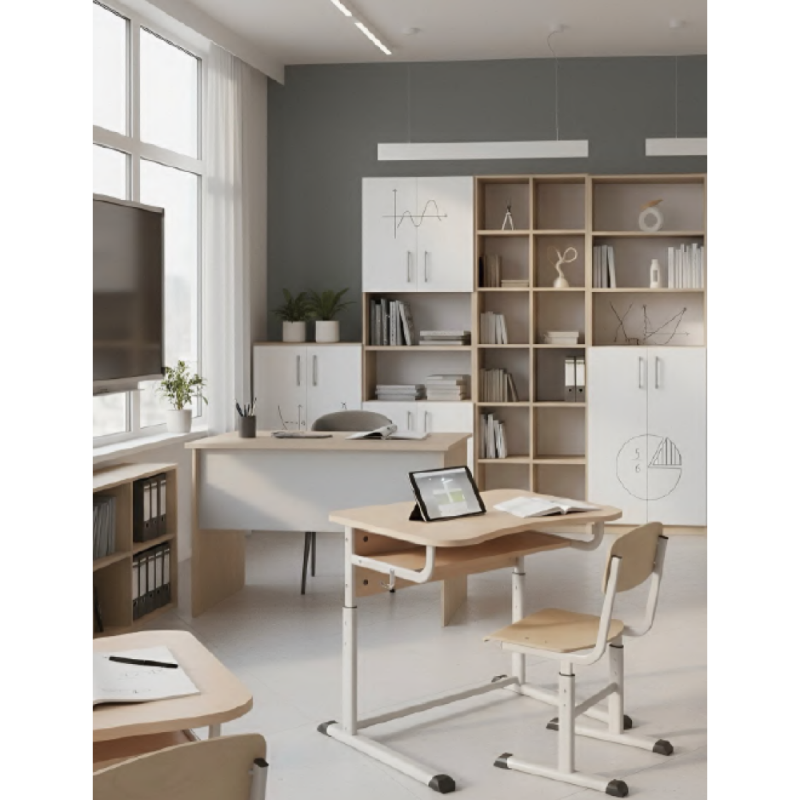 Комплект шкафов для кабинета математики