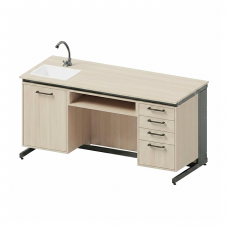 Демонстрационна маса Pro Line с мивка с HPL покритие