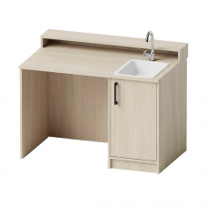 Демонстрационна маса Pro Line с мивка и HPL покритие