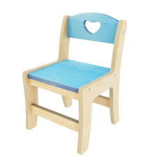 Стульчик детский c декором "Сердечко" 