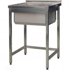 Мойка сварная односекционная шириной 600 мм