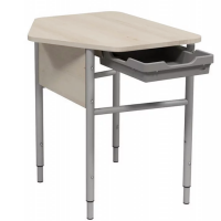 Bancă scolara individuala modulară,optional cu cutie de depozitare, reglabilă pe grupe de înălțime 4 - 7 Bancă scolara individuala modulară,optional cu cutie de depozitare, reglabilă pe grupe de înălțime 4 - 7