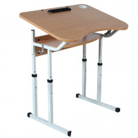 Парта-трансформер одноместная на квадратном каркасе Парта-трансформер одноместная на квадратном каркасе