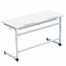 Bancă dublă pe cadru oval Bancă dublă pe cadru oval