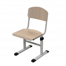 Регулируемый стул на плоскоовальном каркасе