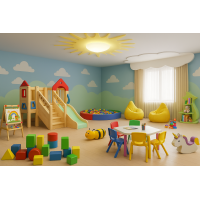 Комплект мебели для игровой зоны Комплект мебели для игровой зоны